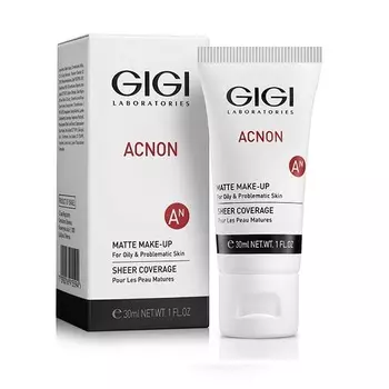 GIGI Крем-тон матирующий для пробл. и жирн. кожи 30 мл (GIGI, AN)