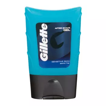 Gillette Гель после бритья Gillette Aftershave Gel Sensitive Skin Для чувствительной кожи 75 мл (Gillette, Средства после бритья)