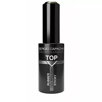 Giorgio Capachini Универсальный каучуковый топ с липким слоем Rubber 12 мл (Giorgio Capachini, Покрытие гель-лаком)