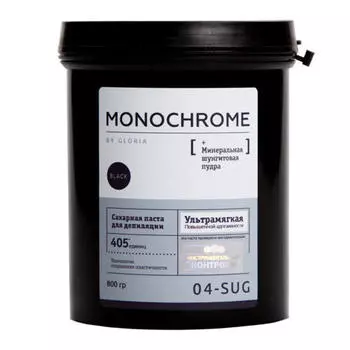 Gloria Сахарная паста для депиляции Ультра-мягкая, 0,8 кг (Gloria, Monochrome)