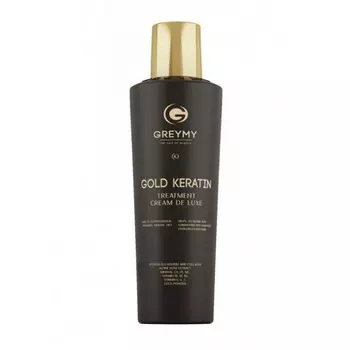 Greymy professional Кератиновый крем для выпрямления с частицами золота, 500 мл (Greymy professional, Shine)
