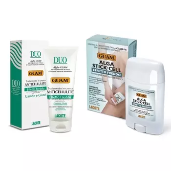 Guam Комплект Ежедневная Антицеллюлитная программа с охлаждающим эффектом (Guam, Algastick)