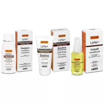 Guam Комплект Программа ухода за поврежденными волосами (Guam, Upker)