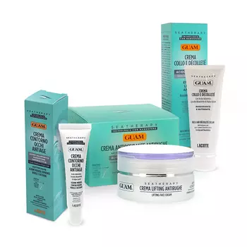 Guam Набор "Антивозрастной уход кожи лица" (Guam, Seatherapy)