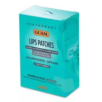 Guam Патчи для увеличения объема губ, 4 шт (Guam, Seatherapy)