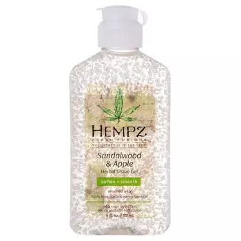 Hempz Гель для бритья Sandalwood &amp; Apple Herbal Shave Gel, 177 мл (Hempz, Сандал и яблоко)