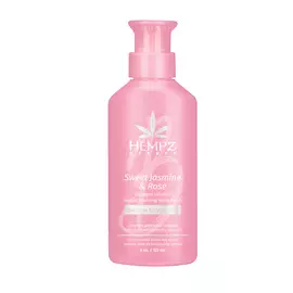 Hempz Гель для душа Sweet Jasmine &amp; Rose Herbal Foaming Body Wash, 236 мл (Hempz, Сладкий жасмин и роза)