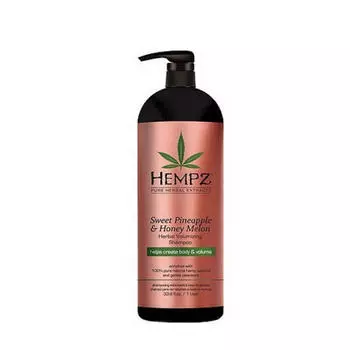 Hempz Кондиционер растительный для придания объёма 1000 мл (Hempz, Ананас и медовая дыня)