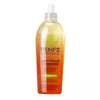 Hempz Масло увлажняющее для ванны и тела "Ананас и медовая дыня", 200 мл (Hempz, Ананас и медовая дыня)