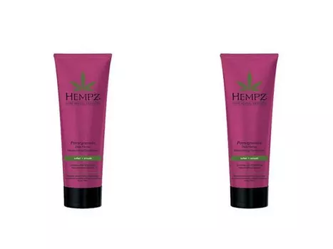 Hempz Набор Кондиционер растительный увлажняющий и разглаживающий 265 мл*2 штуки (Hempz, Гранат)