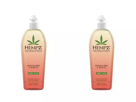 Hempz Набор Масло увлажняющее для ванны и тела 200 мл*2 штуки (Hempz, Ананас и медовая дыня)