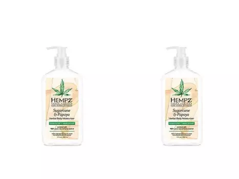 Hempz Набор Молочко для тела 500 мл*2 штуки (Hempz, Сахарный тростник и папайя)