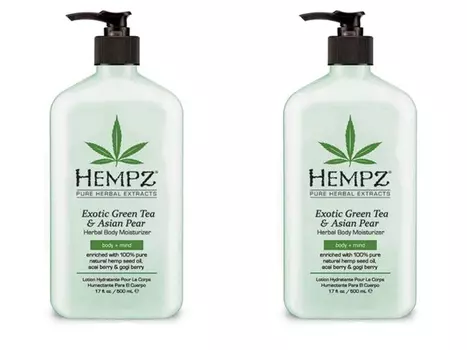 Hempz Набор Молочко для тела увлажняющее Зеленый чай и Груша 500 мл*2 штуки (Hempz, Экзотика)