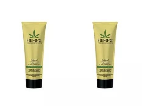 Hempz Набор Шампунь растительный сильной степени увлажнения для поврежденных волос 265 мл*2 штуки (Hempz, Оригинальная коллекция)