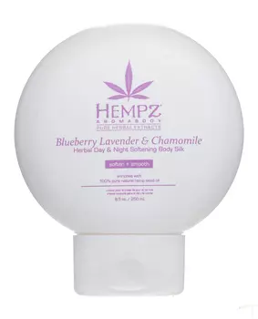 Hempz Шелк для лица и тела смягчающий "Лаванда, Ромашка и Дикие Ягоды" Blueberry Lavender &amp; Chamomile Herbal Day &amp; Night Softening Body Silk, 250 мл (Hempz, Специальные средства)