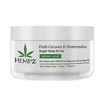 Hempz Скраб для тела Coconut &amp; Watermelon Sugar Body Scrub, 176 гр (Hempz, Кокос и арбуз)