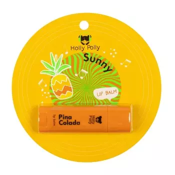 Holly Polly Бальзам для губ Holly Sunny Polly "Пина Колада", 4,8 г (Holly Polly, Music Collection)