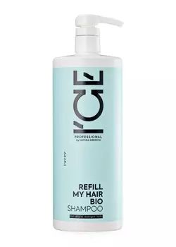 I`CE Professional Шампунь для сухих и повреждённых волос, 1000 мл (I`CE Professional, Refill My Hair)