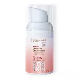 Icon Skin Корректирующая крем-сыворотка на основе 10% азелаиновой кислоты, 30 мл (Icon Skin, Re:Program Delicate)