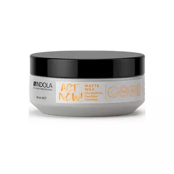 Indola Воск с матовым эффектом Act Now Matte Wax, 85 мл (Indola, Стайлинг)