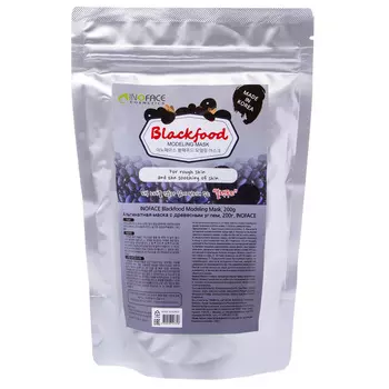 Inoface Альгинатная маска "Уголь", 200 г (Inoface, )