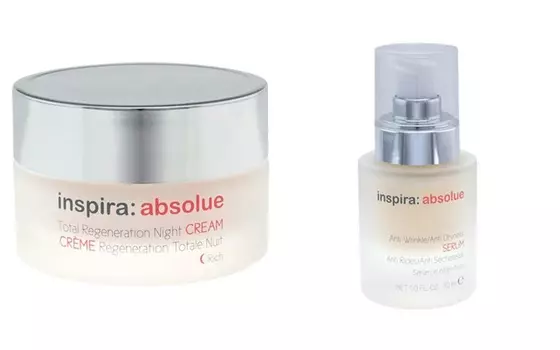 Inspira Cosmetics Набор "Обогащенный ночной лифтинг-уход", 2 продукта (Inspira Cosmetics, Inspira Absolue)