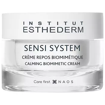 Institut Esthederm Биомиметичный успокаивающий крем Calming Biomimetic Cream, 50 мл (Institut Esthederm, Sensi System)