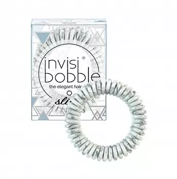 Invisibobble Резинка-браслет для волос You’re Greyt, 3 шт (Invisibobble, Slim)