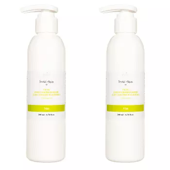 Invit Набор Гель Омолаживающий для снятия макияжа Cleansing Gel, 2 х 200 мл (Invit, Invitel Aqua)