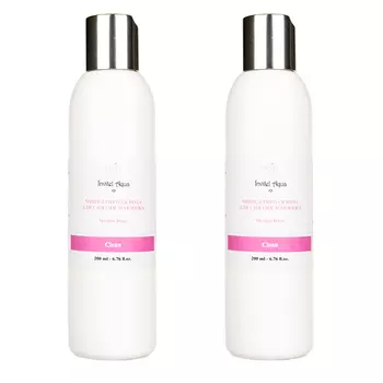 Invit Набор Мицелярная вода для снятия макияжа Micellar Water, серии "Invitel Aqua", 2 х 200 мл (Invit, Invitel Aqua)