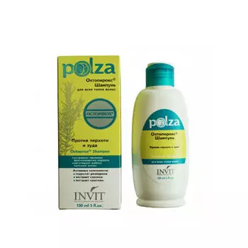 Invit Шампунь Octopirox против перхоти и зуда, 150 мл (Invit, Polza)