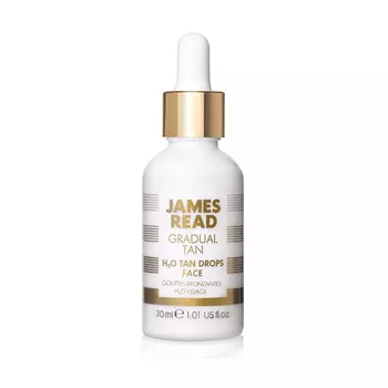 James Read Капли-концентрат для лица - освежающее сияние H2O Tan Drops Face, 30 мл (James Read, Gradual Tan)