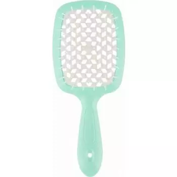 Janeke Щетка Superbrush малая мятно-белая, 17,5 х 7 х 3 см (Janeke, Щетки)