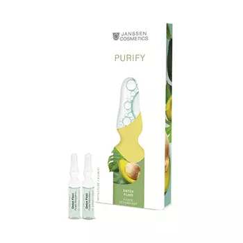 Janssen Cosmetics Детокс-сыворотка в ампулах Detox Fluid, 7 ампул x 2 мл (Janssen Cosmetics, Ampoules)