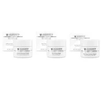 Janssen Cosmetics Набор "Энергонасыщающий лифтинг-уход", 3 продукта (Janssen Cosmetics, Demanding skin)