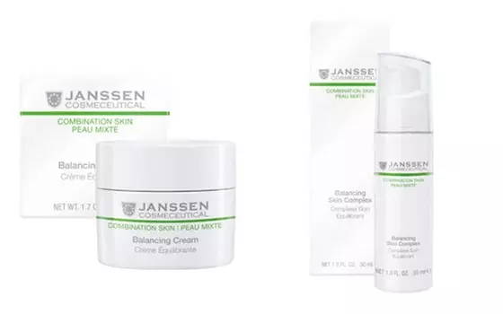 Janssen Cosmetics Набор "Комплексный уход для комбинированного типа кожи", 2 продукта (Janssen Cosmetics, Combination skin)