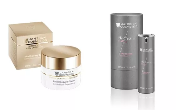 Janssen Cosmetics Набор "Ночной anti-age уход с коллоидной платиной", 2 продукта (Janssen Cosmetics, Mature Skin)