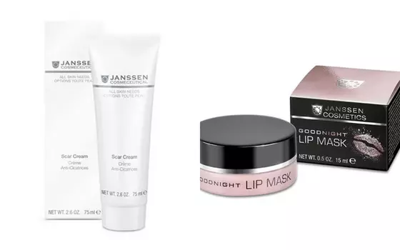 Janssen Cosmetics Набор "Ночной уход за руками и губами", 2 продукта (Janssen Cosmetics, All skin needs)