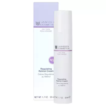 Janssen Cosmetics Регулирующий крем с ретинолом Regulating Retinol Cream, 50 мл (Janssen Cosmetics, Oily skin)