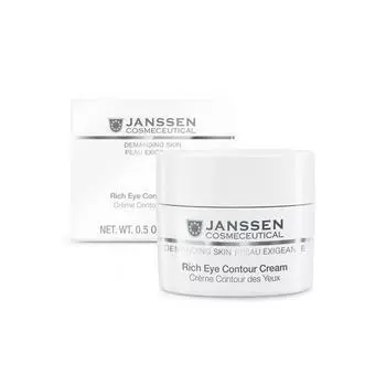 Janssen Cosmetics Питательный крем для кожи вокруг глаз Rich Eye Contour Cream, 15 мл (Janssen Cosmetics, Demanding skin)
