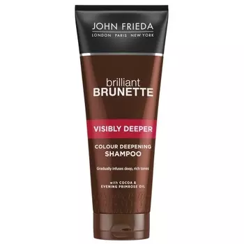 John Frieda Шампунь Visibly deeper для создания насыщенного оттенка темных волос 250 мл (John Frieda, Brilliant Brunette)