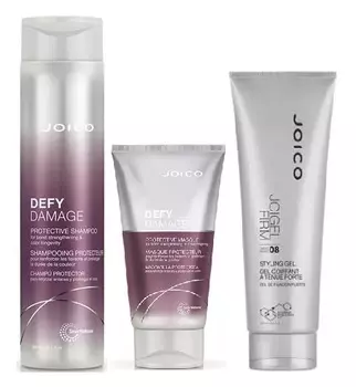 Joico Набор средств для защиты волос: шампунь 300 мл + гель для укладки 250 мл + маска 150 мл (Joico, Защита от повреждений волос)