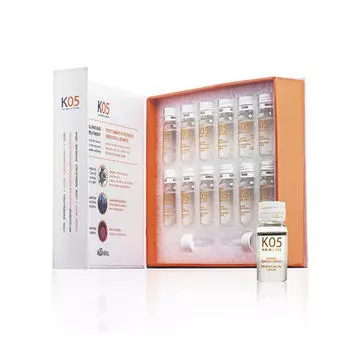 Kaaral Лосьон для восстановления баланса секреции сальных желез Lozione Seboequilibrante, 12 ампул х 10 мл (Kaaral, K05)