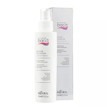 Kaaral Несмываемый спрей-блеск для светлых, седых и желтых волос 150 мл (Kaaral, Baco Color Collection)