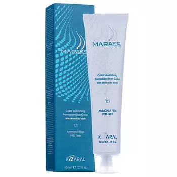 Kaaral Перманентный краситель Maraes Color, 60 мл (Kaaral, Окрашивание)