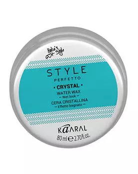 Kaaral Воск для волос с блеском Crystal Water Wax, 80 мл (Kaaral, Style Perfetto)