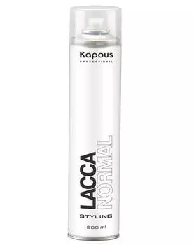 Kapous Professional Лак аэрозольный для волос нормальной фиксации, 500 мл (Kapous Professional, Средства для укладки)