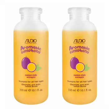 Kapous Professional Набор шампуней для всех типов волос "Маракуйя", 350 мл х 2 шт (Kapous Professional, Kapous Studio)