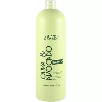 Kapous Professional Шампунь увлажняющий для волос с маслами авокадо и оливы, 1000 мл (Kapous Professional, Kapous Studio)
