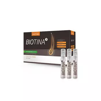 Kativa Концентрат против выпадения волос, в ампулах 3*4 мл (Kativa, Biotina)